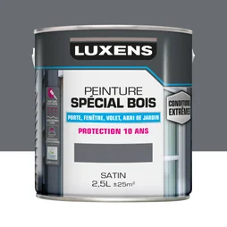 Peinture Bois Extérieur / Intérieur Satin Granit 2 Luxens 2.5 L