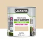 Peinture multimatériaux Extérieur Luxens Ivoire Clair Satiné 0.5 L