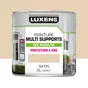 Peinture multimatériaux Extérieur Luxens Ivoire Clair Satiné 2 L