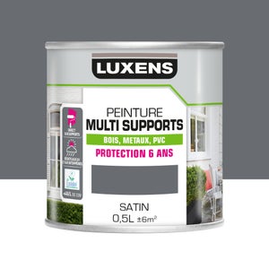 Peinture multimatériaux Extérieur Luxens Granit 2 Satiné 0.5 L