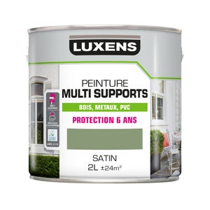 Peinture multimatériaux Extérieur Luxens Vert Provence Satiné 2 L