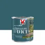 Peinture Bois Extérieur Couleurs D'Ici® V33, Bleu Feutré Velours 0.5 L