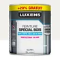 Peinture extérieure bois Conditions extrêmes LUXENS blanc satiné  2.5L+20% gratu