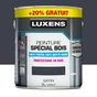Peinture bois intérieur extérieur LUXENS gris anthracite satiné 3 L