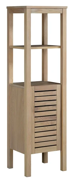 Etagère l.40 x H.145 x P.35 cm, effet chêne naturel, Talix