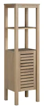 Etagère l.40 x H.145 x P.35 cm, effet chêne naturel, Talix