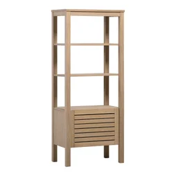 Etagère l.60 x H.145 x P.35 cm, chêne naturel, Talix