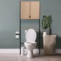 Etagère Pont wc et lave-linge, L.66 x H.180, chêne naturel, Dock