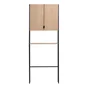 Etagère Pont wc et lave-linge, L.66 x H.180, chêne naturel, Dock