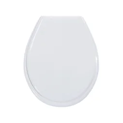 Abattant déclipsable  plastique thermosouple Nerea blanc