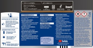 Peinture Fer Extérieur Xpro3 Ripolin Gris Anthracite Mat 2 L