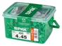 Lot De 450 Vis Acier Tête Fraisée Torx Spax, Diam.4 Mm X L.45 Mm