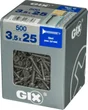 Lot De 500 Vis Acier Tête Fraisée Torx Spax, Diam.3.5 Mm X L.25 Mm
