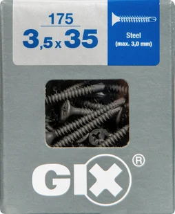Lot De 175 Vis Acier Tête Fraisée Torx Spax, Diam.3.5 Mm X L.35 Mm
