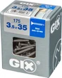 Lot De 175 Vis Acier Tête Fraisée Torx Spax, Diam.3.5 Mm X L.35 Mm