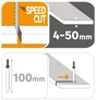 Lot De 2 Lames Bois Coupe Rapide Et Grossière Dexter 4-50 Mm