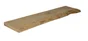 Etagère murale chêne massif naturel brut, L.90 x P.18.5 cm, Ep.29 mm