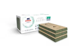 Panneaux En Laine De Verre Thermocoustic Kraft,1.35X0.60,Lambda 38, R=1.2 Ursa