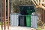 Coffre de jardin SIO ACE en résine - KETER - noir et gris - 1200 litres