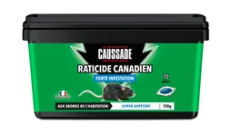 Pâte antirats et surmulots CAUSSADE, 720 g