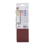 Lot De 2 Bandes Abrasives Dexter, 75 X 457 Mm, Grains 120