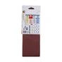 Lot De 2 Bandes Abrasives Dexter, 100 X 610 Mm, Grains 80