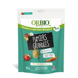 Fumier granulés OR BIO, 2 kg