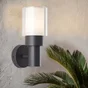 Applique Extérieure E27 Max 15W Noir Arthus Brilliant