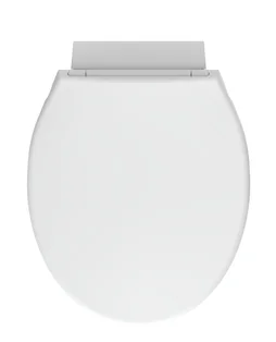 Abattant avec frein de chute plastique thermodur, Stability, blanc