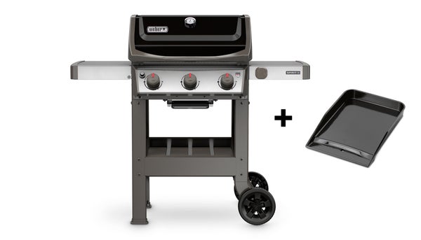 Barbecue au gaz WEBER Spirit II E-310, noir