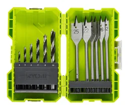 Coffret De 12 Accessoires Bois Rak12Swd, Diam.25 Mm Ryobi