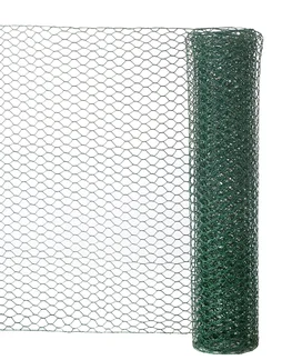 Grillage Pour Animaux Soudée Vert, H.1 X L.3 M, Maille H.25 X L.25 Mm