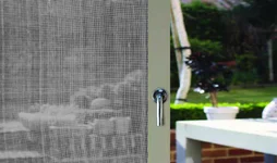 Moustiquaire plastique 1x2m gris