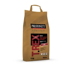 Enduit De Rebouchage Prestonett T.Rex 5 Kg En Poudre, Pour Façade Extérieur