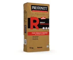 Enduit De Rebouchage Prestonett R 15 Kg En Poudre, Pour Mur Intérieur