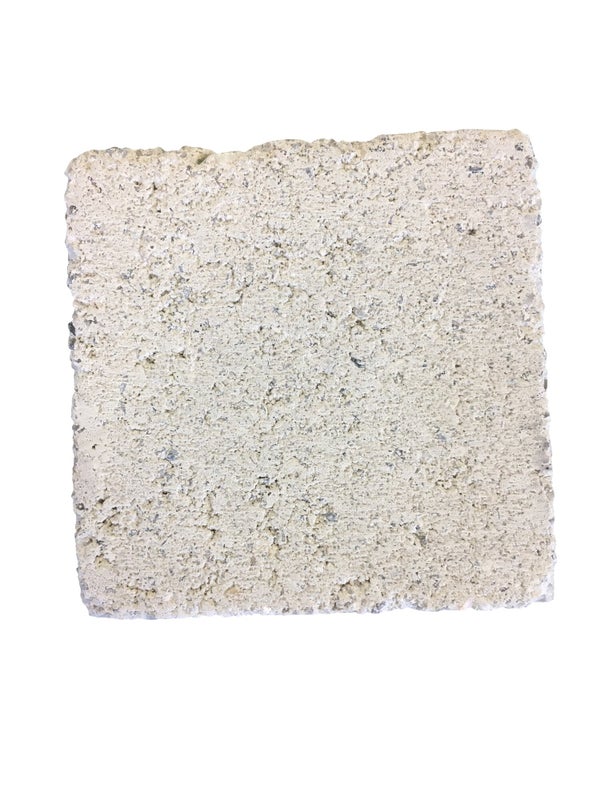 Pavé en béton vibrocompressé Pyros, L.12.5 cm x L.12.5 cm x Ep.4 mm