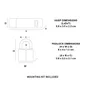 Master Lock 140703Eurd Pack Comprenant Un Moraillon De Porte Et Un Cadenas À Clé