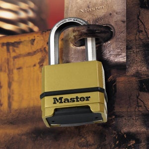 Cadenas À Combinaison Master Lock Zinc, L.51 Mm