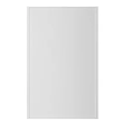Porte de placard coulissant Snow frêne blanc l.76.2xH.120cm