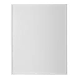 Porte de placard coulissant Snow frêne blanc l.96.2xH.120cm