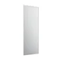 Porte de placard coulissant Reflect blanc miroir argent l.66.2xH.250cm