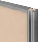 Porte de placard coulissant Shine blanc brillant l.76.2xH.250cm
