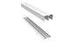 Paire de rails SPACEO blanc L.257.8 cm