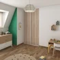 Paire de rails SPACEO blanc L.130 cm