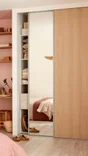 Paire de rails SPACEO gris L.150 cm