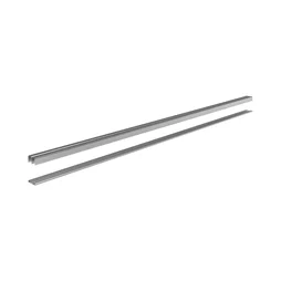 Paire de rails SPACEO gris L.298 cm