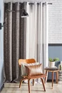 Rideau Tamisant, Whool Anthracite L.140 X H.260 Cm