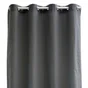 Rideau tamisant, Metis gris l.135 x H.260 cm