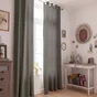 Rideau tamisant, Metis gris l.135 x H.260 cm