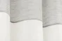 Voilage Tamisant, Tendancia Blanc/Gris L.140 X H.240 Cm